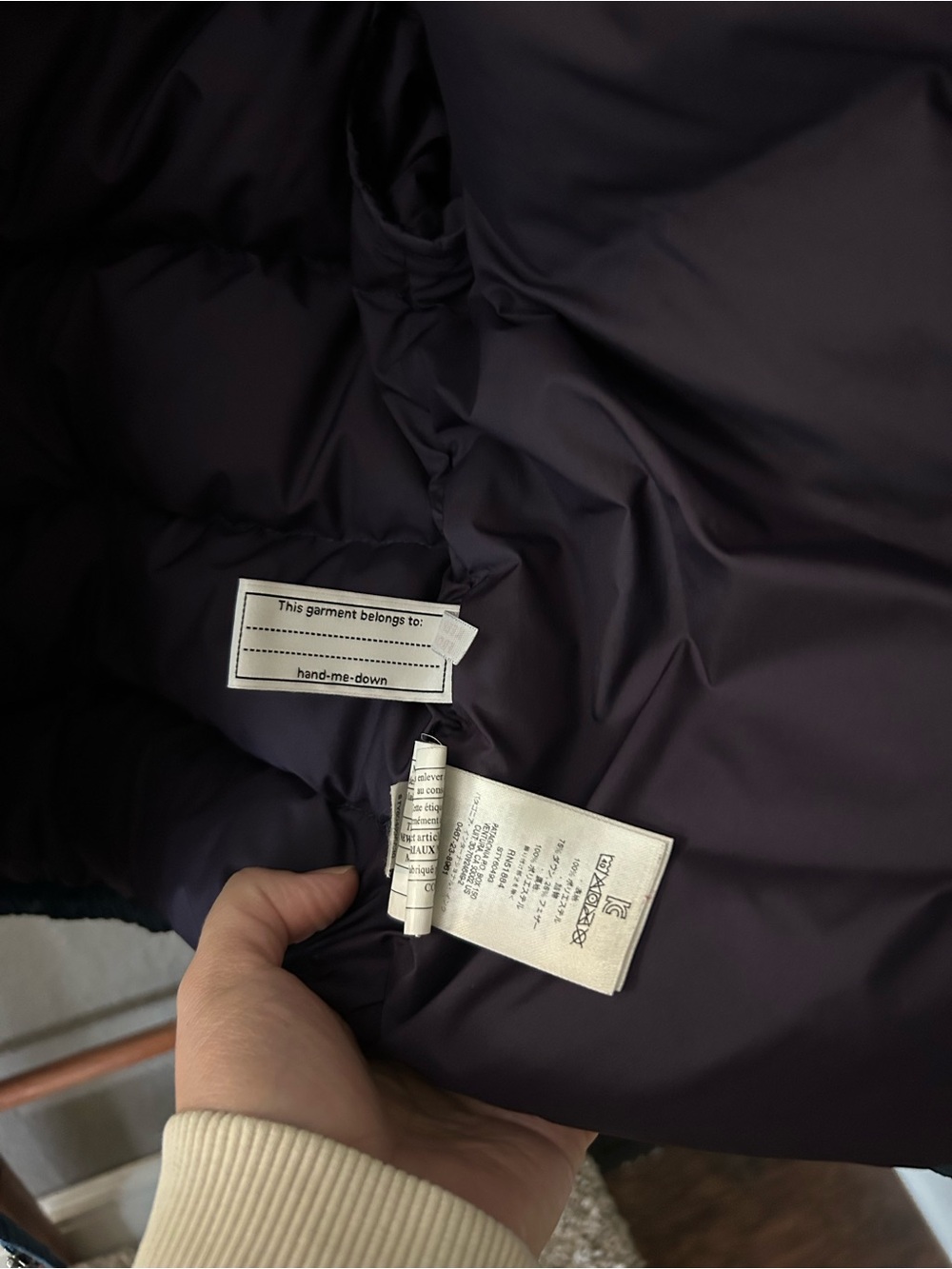 Patagonia Kids Teal-Blue Hooded Puffer Jacket - Picture 5 of 10